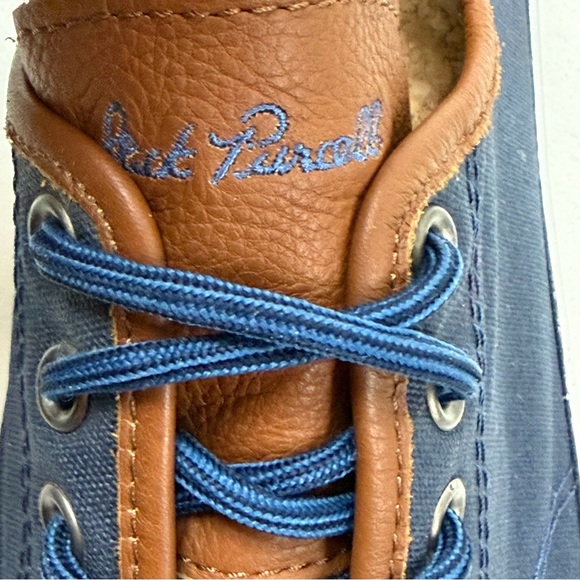 Converse Jack Purcell Nighttime Navy/Tobacco Canvas Sneakers - Picture 9 of 10